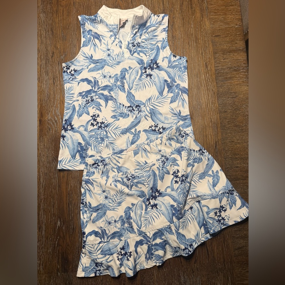 Tommy Bahama Golf Shirt & Skort Set
